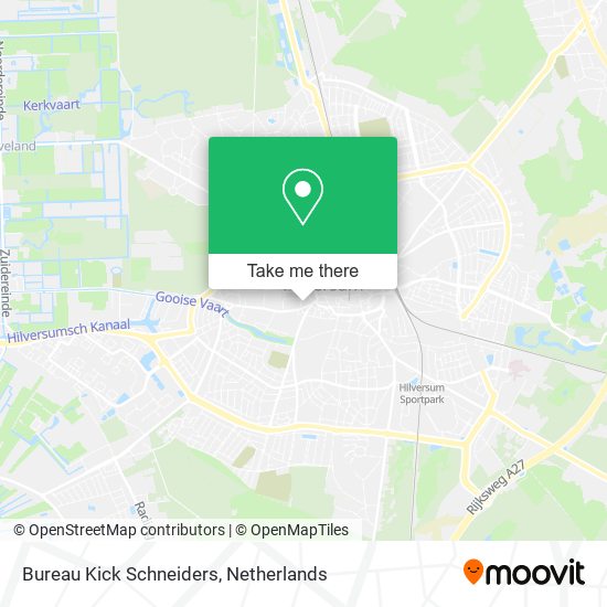 Bureau Kick Schneiders map