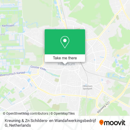 Kreuning & Zn Schilders- en Wandafwerkingsbedrijf G map