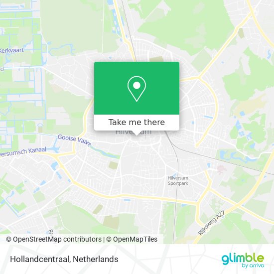 Hollandcentraal map