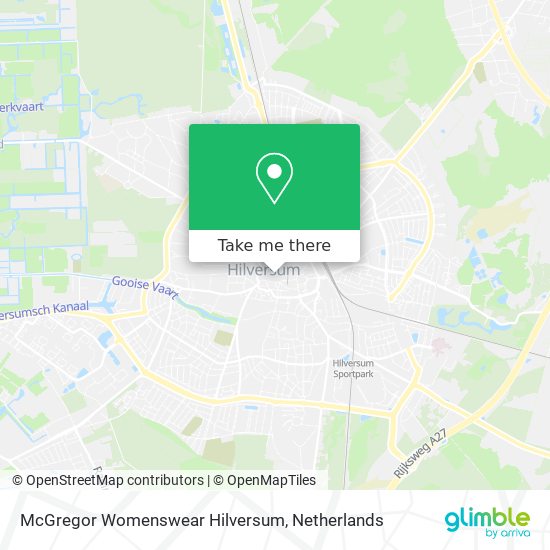 McGregor Womenswear Hilversum map