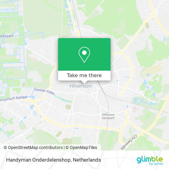 Handyman Onderdelenshop Karte