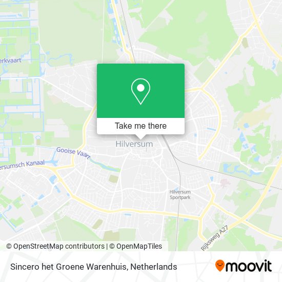 Sincero het Groene Warenhuis map