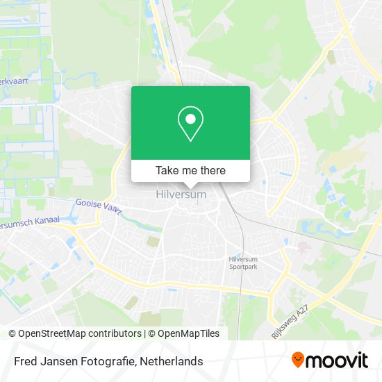 Fred Jansen Fotografie map