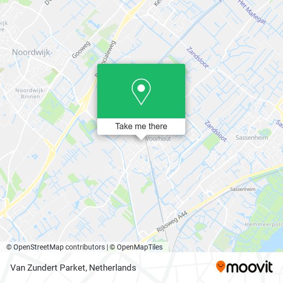 Van Zundert Parket map