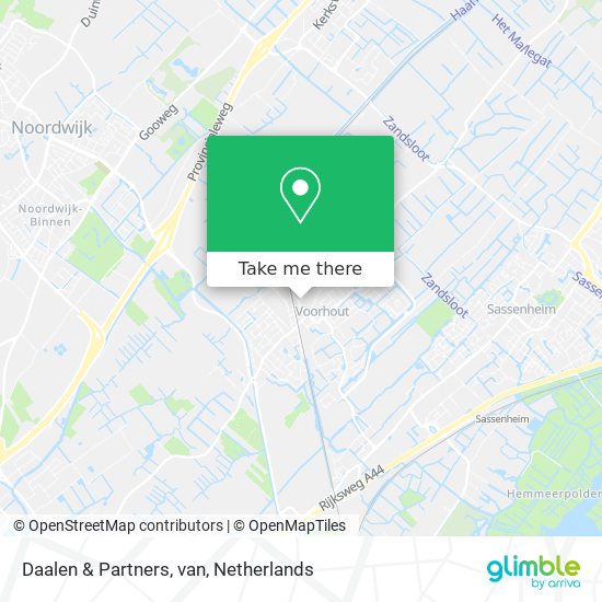 Daalen & Partners, van map