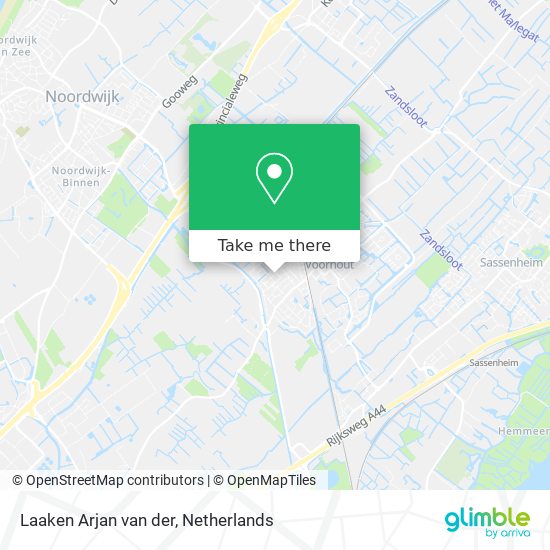 Laaken Arjan van der map