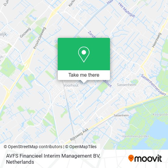 AVFS Financieel Interim Management BV Karte