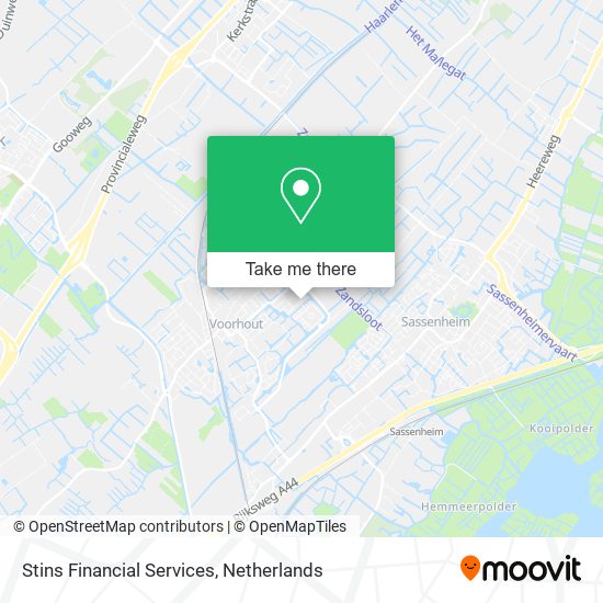 Stins Financial Services map