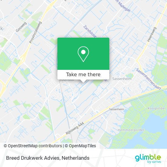 Breed Drukwerk Advies map