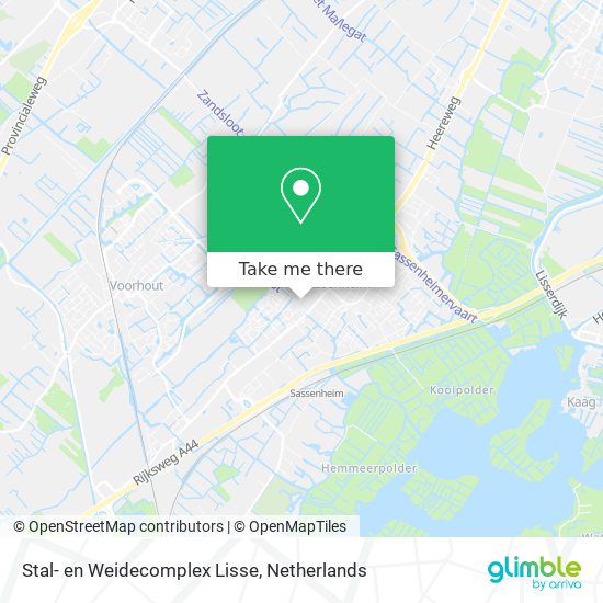 Stal- en Weidecomplex Lisse map