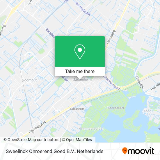 Sweelinck Onroerend Goed B.V. map