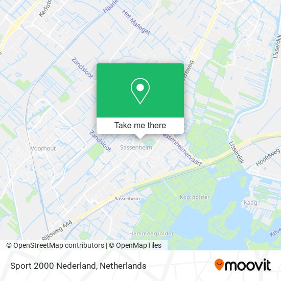 Sport 2000 Nederland map