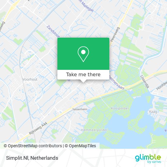 Simplit.Nl map