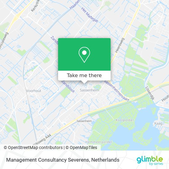 Management Consultancy Severens map