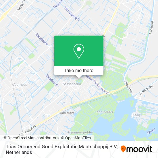 Trias Onroerend Goed Exploitatie Maatschappij B.V. map