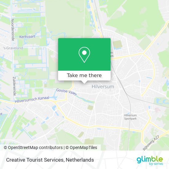 Creative Tourist Services map