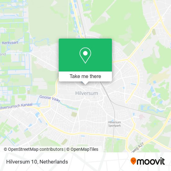 Hilversum 10 map