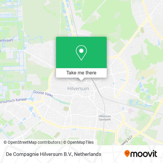 De Compagnie Hilversum B.V. map