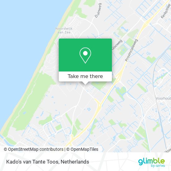 Kado's van Tante Toos map