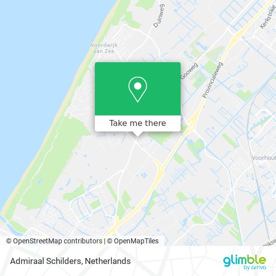 Admiraal Schilders map