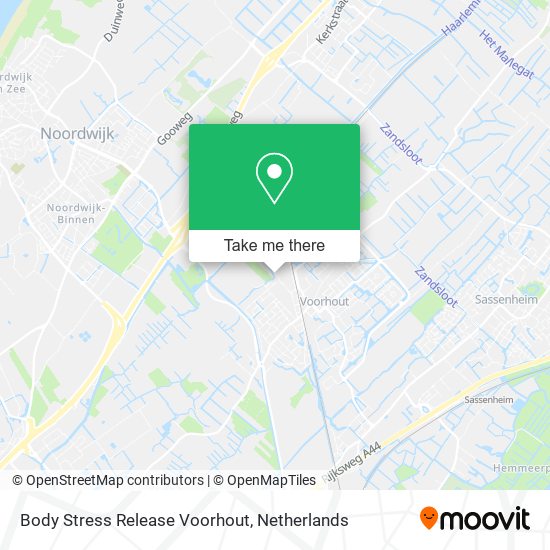Body Stress Release Voorhout Karte