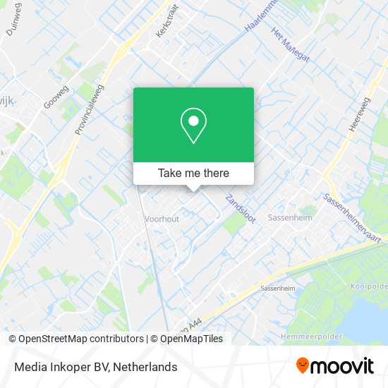 Media Inkoper BV map