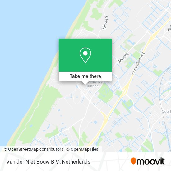 Van der Niet Bouw B.V. Karte