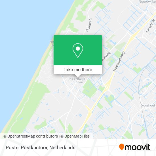 Postnl Postkantoor map