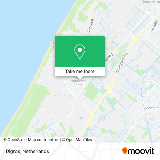Digros map