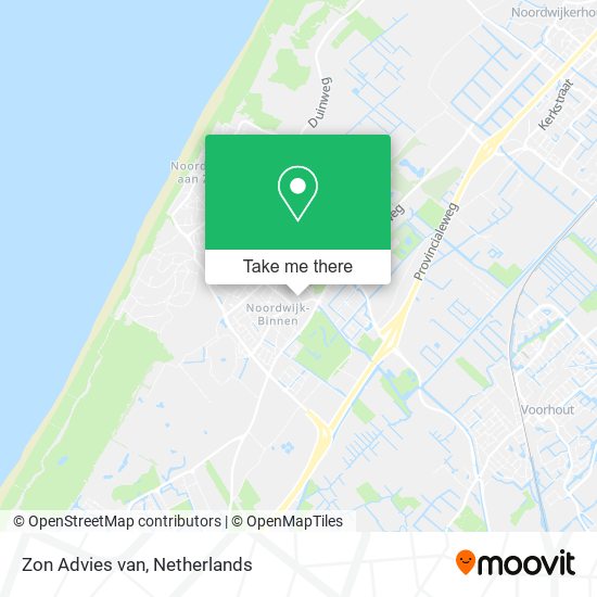 Zon Advies van map