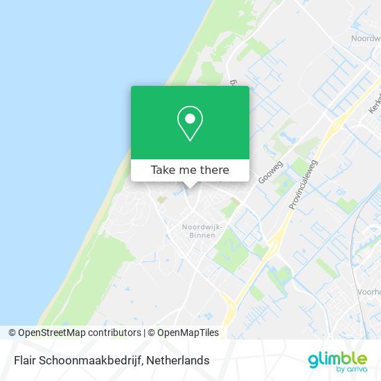 Flair Schoonmaakbedrijf map