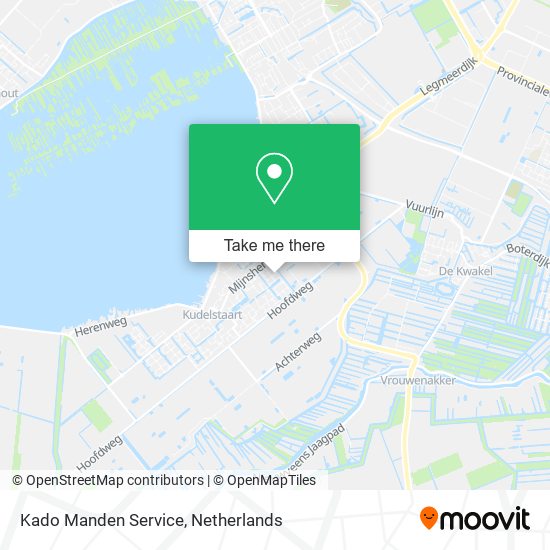 Kado Manden Service map