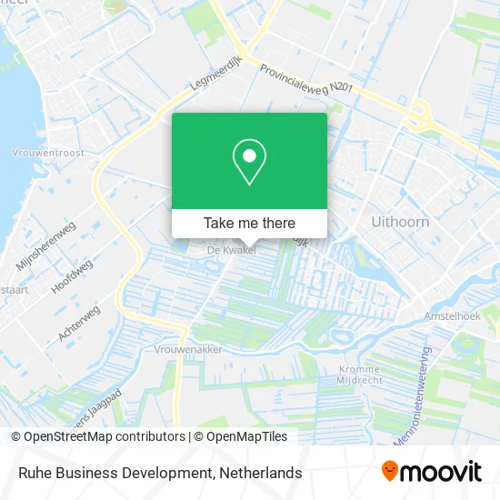 Ruhe Business Development map