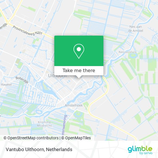 Vantubo Uithoorn map