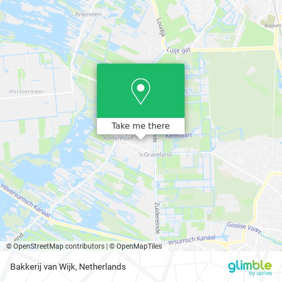 Bakkerij van Wijk Karte