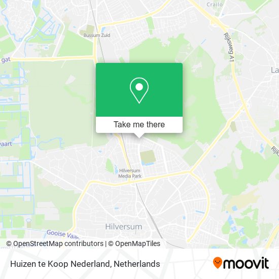 Huizen te Koop Nederland map