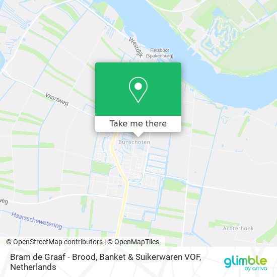 Bram de Graaf - Brood, Banket & Suikerwaren VOF map