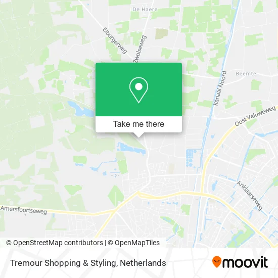 Tremour Shopping & Styling Karte