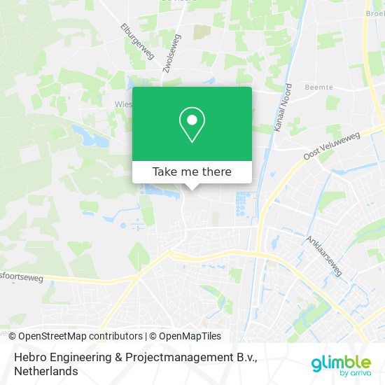Hebro Engineering & Projectmanagement B.v. map