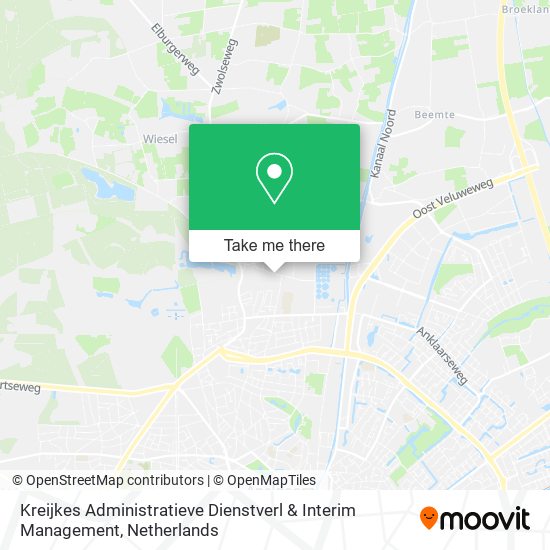 Kreijkes Administratieve Dienstverl & Interim Management map