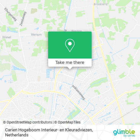 Carien Hogeboom Interieur- en Kleuradviezen Karte