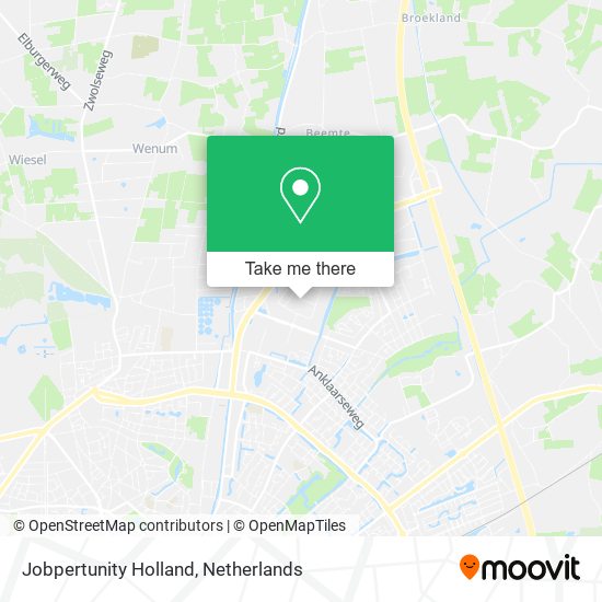 Jobpertunity Holland Karte