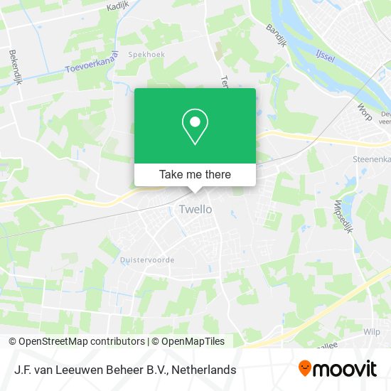 J.F. van Leeuwen Beheer B.V. map