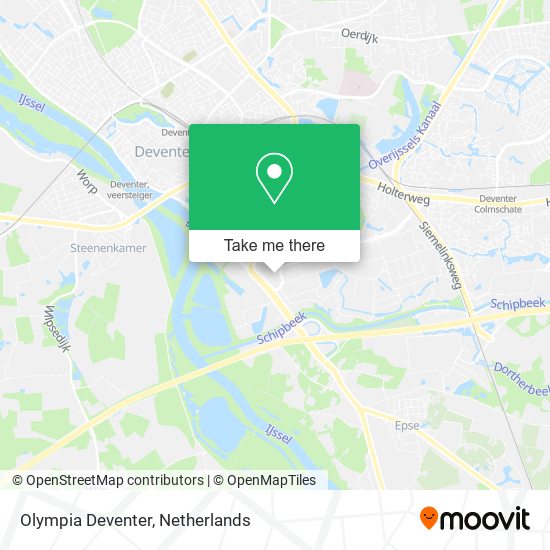 Olympia Deventer map