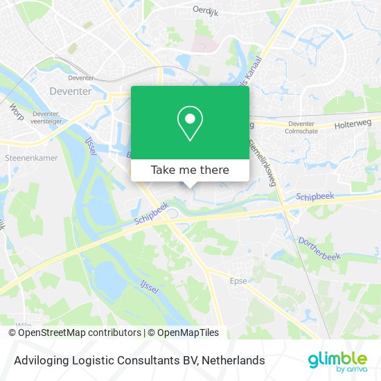 Adviloging Logistic Consultants BV map