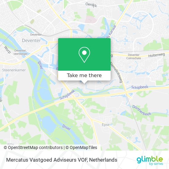 Mercatus Vastgoed Adviseurs VOF map