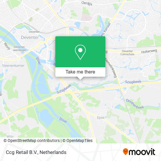 Ccg Retail B.V. map
