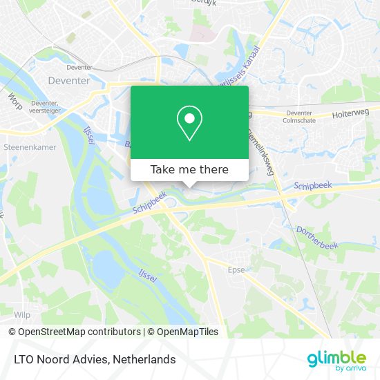 LTO Noord Advies map