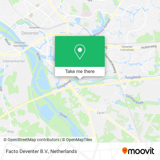 Facto Deventer B.V. map