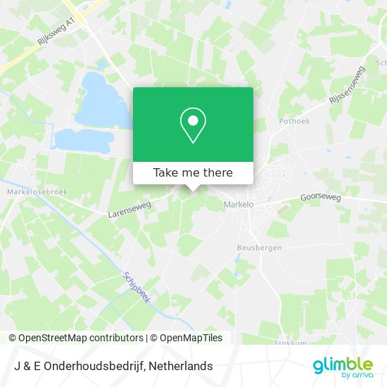 J & E Onderhoudsbedrijf map